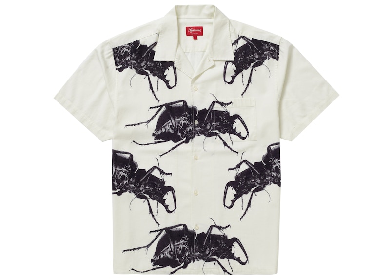 Buy Kemeja Lengan Pendek Putih Supreme Beetle