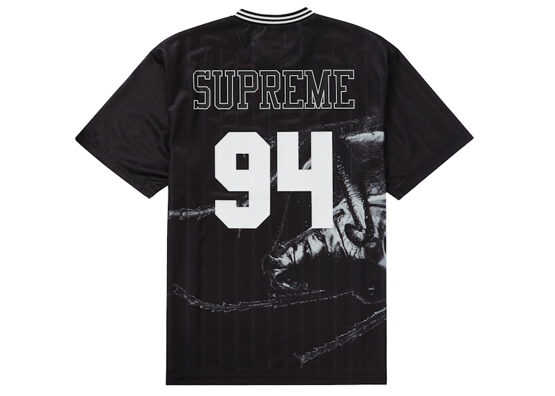 Supreme Beetle Soccer Top Black 圖 2