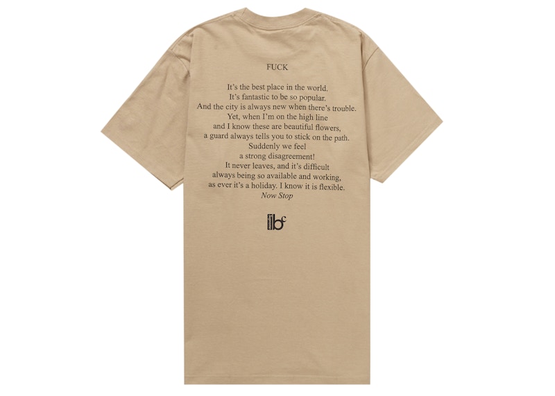 Supreme Bernadette Corporation Fuck Tee Khaki 圖 2