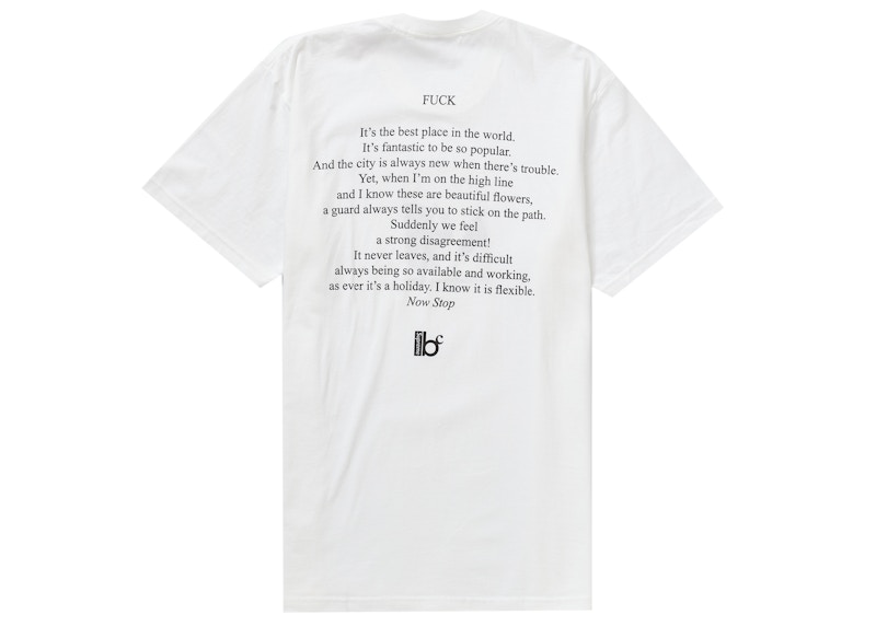 Supreme Bernadette Corporation Fuck Tee White 圖 2