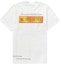 Order Supreme Bernadette Corporation Camiseta Dinero Blanca