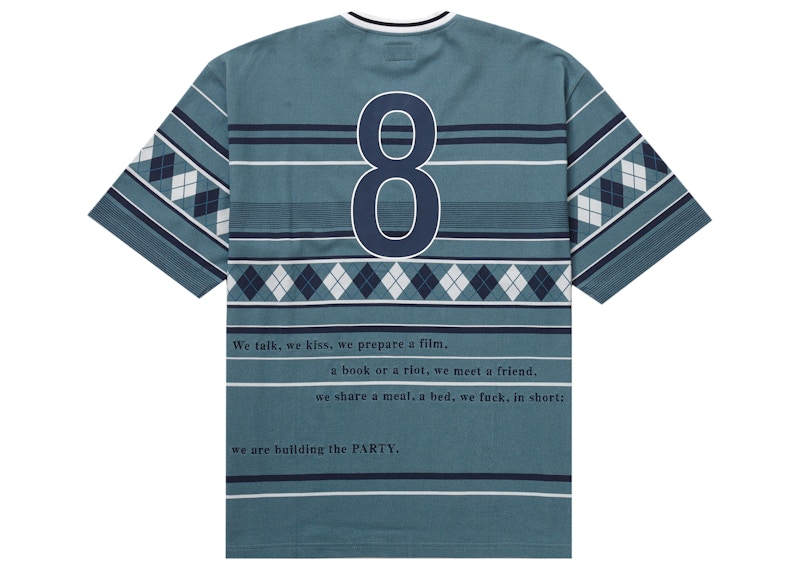 Supreme Bernadette Corporation Pique Soccer Top Blue 圖 2