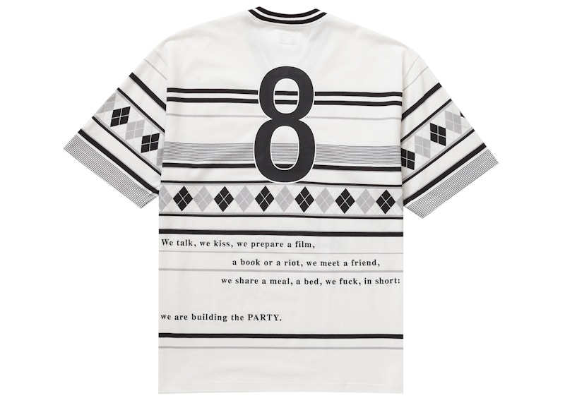 Order Supreme Bernadette Corporation 白色足球上衣