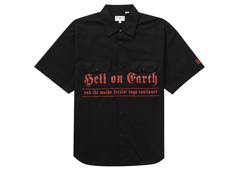 Supreme Bernadette Corporation S/S Work Shirt Black
