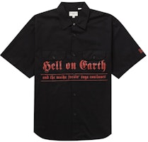 Supreme Bernadette Corporation S/S Work Shirt Black Supreme Bernadette Corporation S/S Work Shirt Black