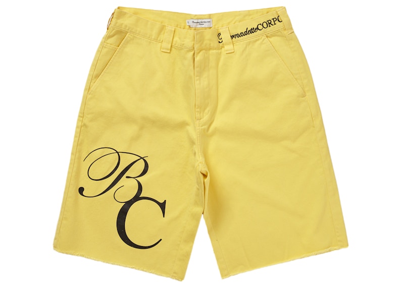 Supreme Crackle Sweatshort Yellowを購入 - Novelship