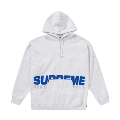 Supreme Best Of The Best Hooded Sweatshirt Ash Grey