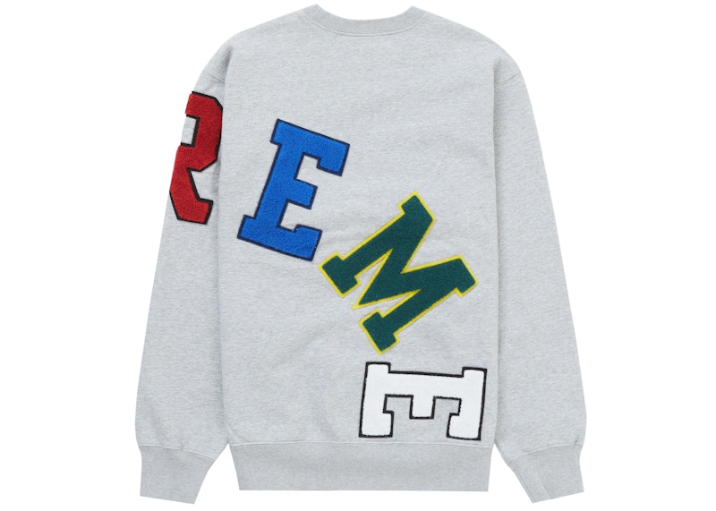 Supreme Big Arc Crewneck Heather Greyを購入 - Novelship