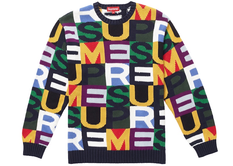 Supreme Big Letters Sweater Multicolorを購入 - Novelship 