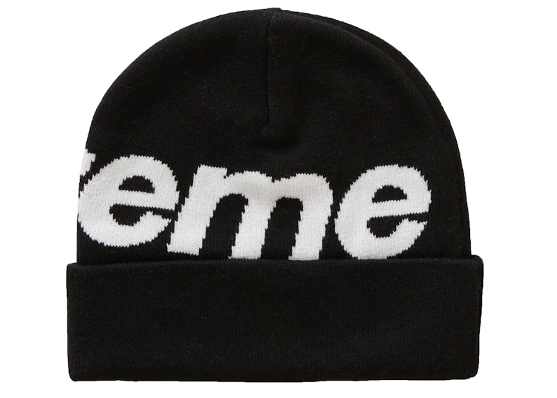 Order Supreme Topi Beanie Logo Besar (FW20) Hitam