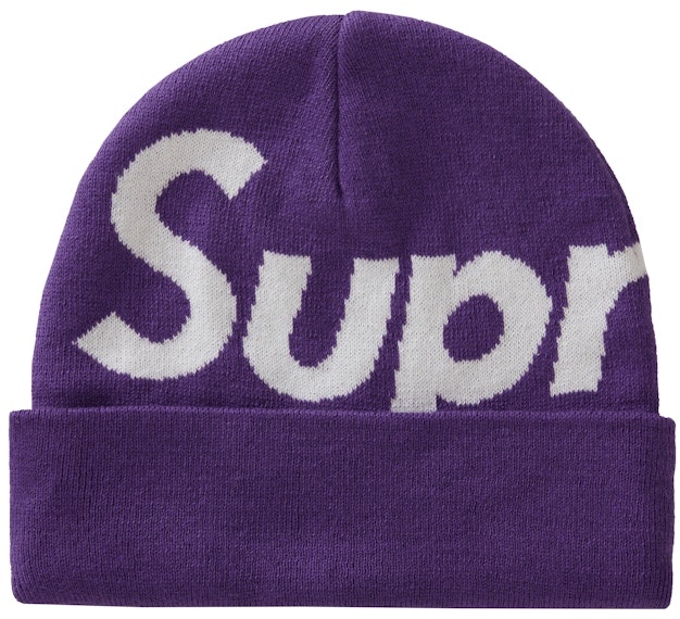 supreme-big-logo-beanie-fw-20-purple