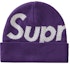Buy 슈프림 FW20 빅 로고 비니 (퍼플)