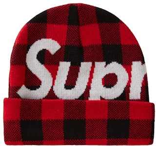 Supreme 大標誌毛帽 (FW20) 紅色格紋 Buy Supreme 大標誌毛帽 (FW20) 紅色格紋
