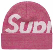 Supreme Big Logo Beanie Magenta Static (FW21) Supreme Big Logo Beanie Magenta Static (FW21)