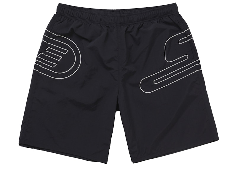 Supreme Big Logo Nylon Short Black