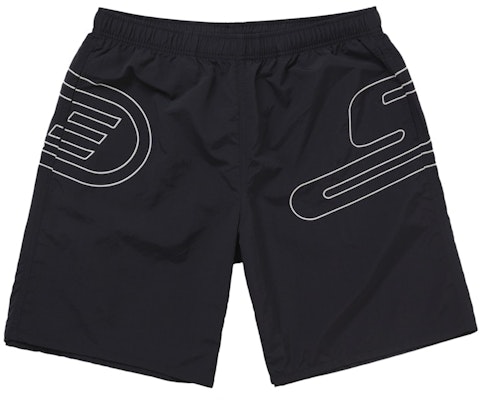 Supreme Big Logo Nylon Short Black Buy Supreme Big Logo Nylon Short Black