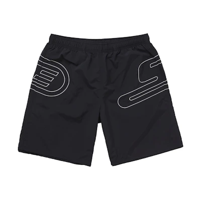 Supreme Big Logo Nylon Short Black