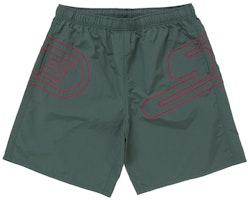 Supreme Big Logo Nylon Short Green Supreme Big Logo Nylon Short Green