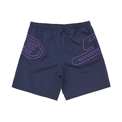 Supreme Big Logo Nylon Short Navy