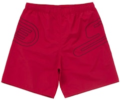 Supreme Big Logo Nylon Short Red Supreme Big Logo Nylon Short Red
