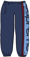 Supreme Big Logo Paneled Sweatpant Navy