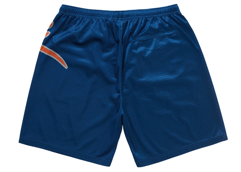 Order Supreme 大字母網眼短褲 藍色