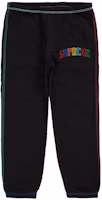 Supreme Big Stitch Sweatpant Black Supreme Big Stitch Sweatpant Black