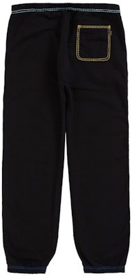 Supreme Big Stitch Sweatpant Black Order Supreme Big Stitch Sweatpant Black