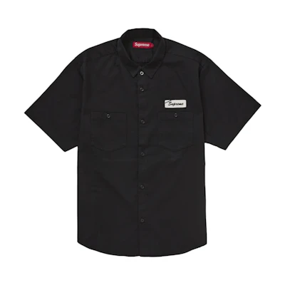 Supreme Bitch S/S Work Shirt Black
