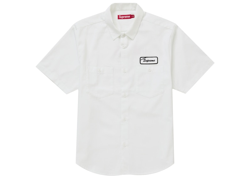 Supreme Bitch S/S Work Shirt White