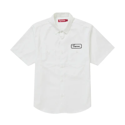 Supreme Bitch S/S Work Shirt White