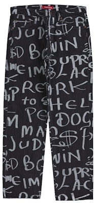 Supreme Black Ark Regular Jean Black Buy Supreme Black Ark Regular Jean Black