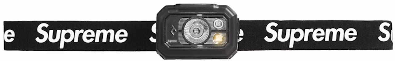 Supreme Black Diamond Storm 400 Headlamp Black