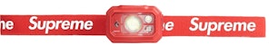 Supreme Black Diamond Storm 400 Headlamp Red