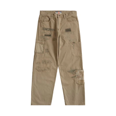 Supreme Blackmeans Mended Loose Fit Jean Dirty Tan