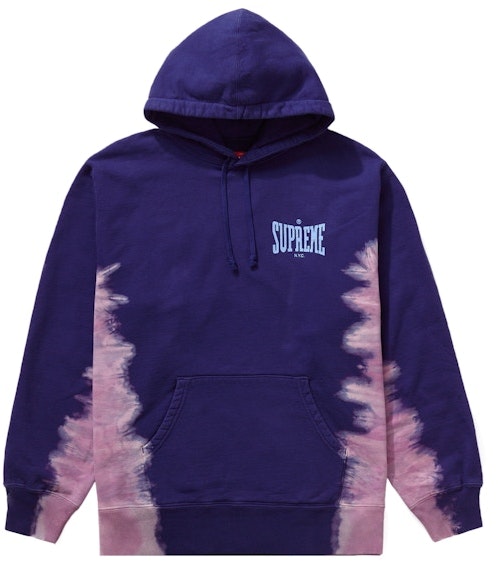 supreme-bleached-hooded-sweatshirt-dark-royal