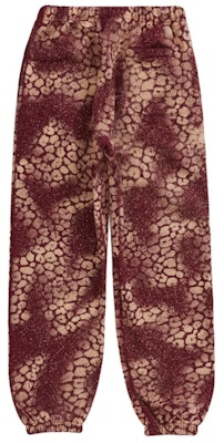 Supreme Bleached Leopard Sweatpant Cardinal Order Supreme Bleached Leopard Sweatpant Cardinal