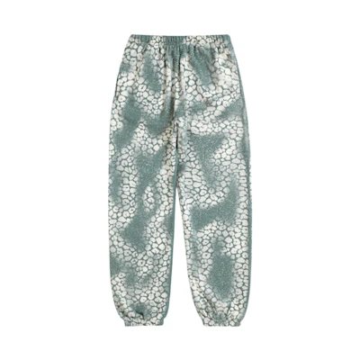 Supreme Bleached Leopard Sweatpant Dusty Teal