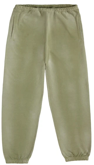 supreme-bleached-sweatpant-light-olive
