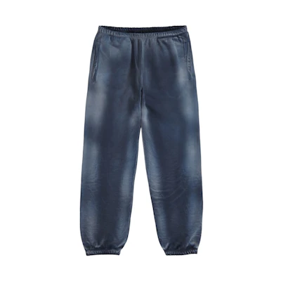 Supreme Bleached Sweatpant Navy