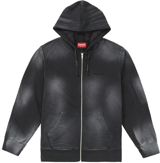 supreme-bleached-zip-up-sweatshirt-black