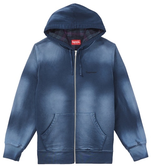 supreme-bleached-zip-up-sweatshirt-navy
