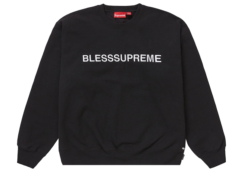 Supreme Bless Crewneck Black