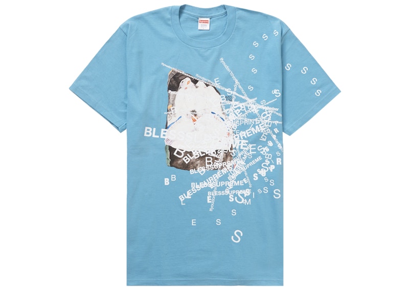 Supreme Bless Observed In A Dream Tee Light Slate