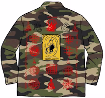 Supreme Blessings Ripstop Shirt Woodland Camo Supreme Blessings Ripstop Shirt Woodland Camo