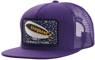Supreme Blimp Mesh Back 5-Panel Purple Supreme Blimp Mesh Back 5-Panel Purple