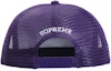 Order Supreme 紫色飞艇网眼背部五片帽