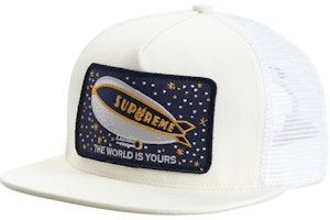 Supreme Blimp Mesh Back 5-Panel White Supreme Blimp Mesh Back 5-Panel White