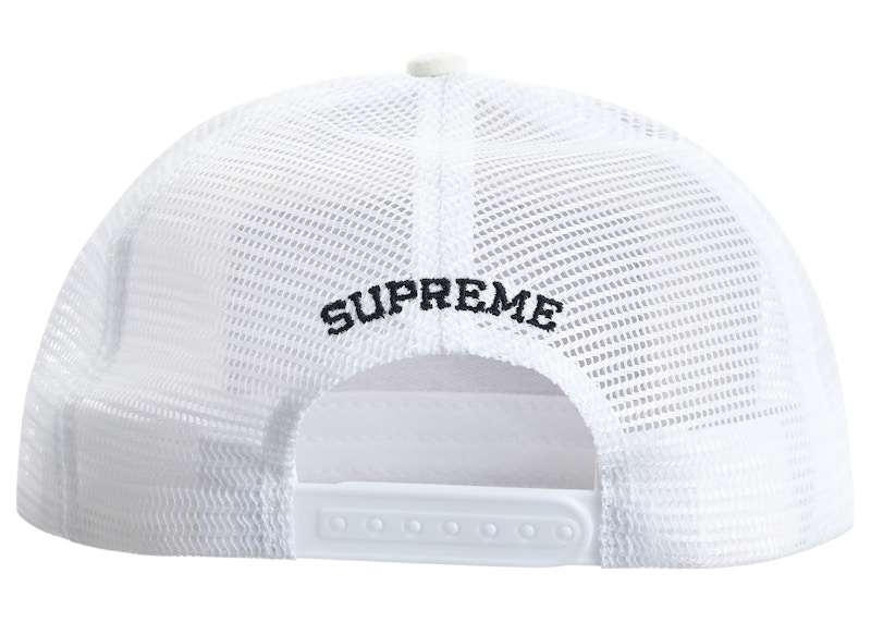 Order 슈프림 블림프 메쉬 백 5패널 화이트 
