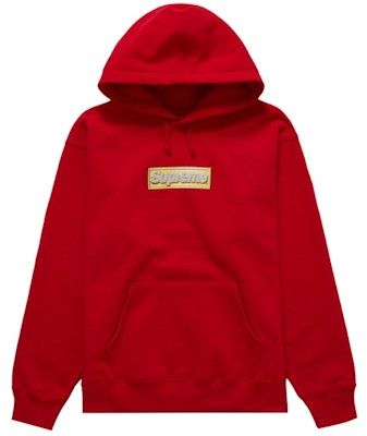Sudadera con Capucha Supreme Bling Box Logo 'Roja' Buy Sudadera con Capucha Supreme Bling Box Logo 'Roja'